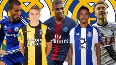 El diario español AS publica una lista de 15 jugadores que puede recalar en el Real Madrid a partir de junio próximo.