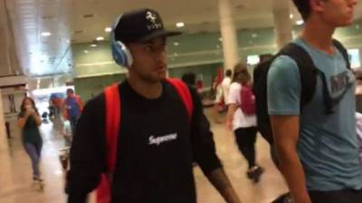 Así llegó Neymar a Barcelona. FOTO SPORT.