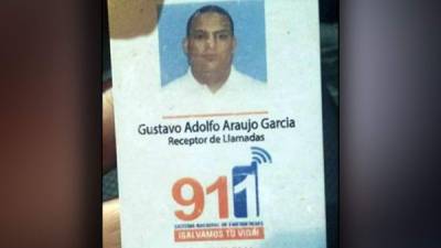 Carnet de Gustavo Adolfo Araujo proporcionado por la Policía.