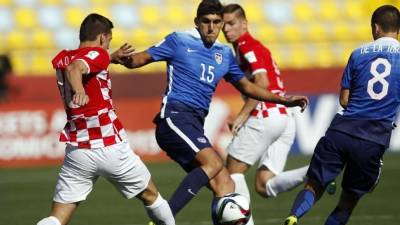 Estados Unidos sumó su primer punto en el Mundial Sub-17 contra Croacia. Foto FIFA.com