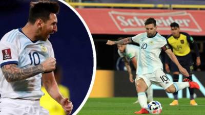 Messi marcó de penal ante Ecuador en la primera jornada de la eliminatoria sudamericana rumbo al Mundial 2022.