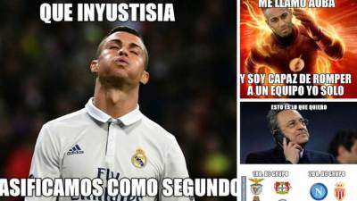 Los memes no perdonan al Real Madrid luego de no pasar del empate 2-2 contra el Borussia Dortmund en el Champions League y quedar segundo de su grupo.