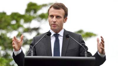 Macron se refirió de manera drástica al acuerdo comercial anunciado por Donald Trump y el presidente de la Comisión Europea. Foto.EFE.