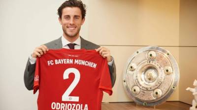 Odriozola se mostró feliz de llegar al Bayern Múnich.