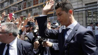 Estiman una condena de cinco años de prisión para Cristiano Ronaldo por el delito de fraude fiscal.