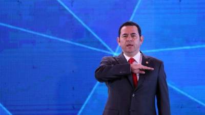 El presidente guatemalteco, Jimmy Morales. EFE/Archivo