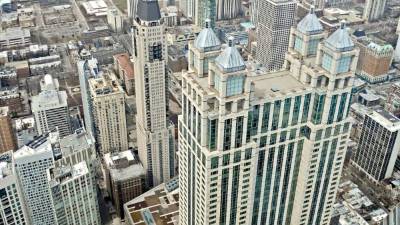 Una vista impresionante desde el John Hancock Observatory.