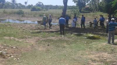 El hecho fue en la hacienda del ganadero.