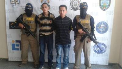 Marvin Roque y Ramón Padilla son los detenidos.