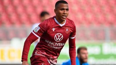 Rigoberto Rivas, de 22 años, ha anotado siete goles en 43 partidos que ha disputado con la camisa de la Reggina de la Serie B. Foto Reggina Facebook