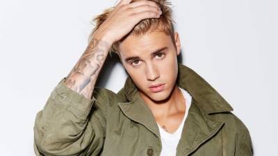 El cantante canadiense Justin Bieber.