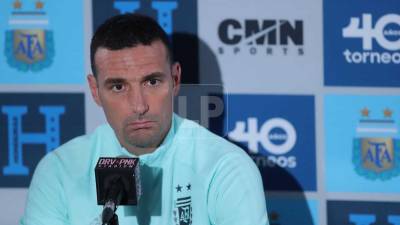 Lionel Scaloni mostró un gran respeto para la selección de Honduras.