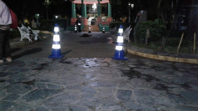 Las autoridades reportaron el hecho violento esta madrugada.