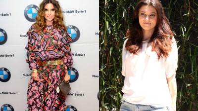 Issabela Camil y la modelo brasileña Natália Subtil.