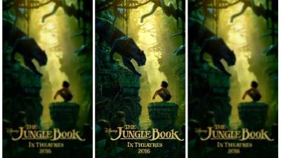 Poster oficial de la película 'El libro de la selva'.