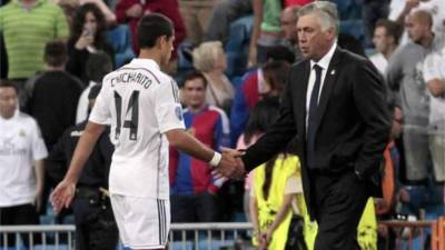 Ancelotti le dio la oportunidad al mexicano y este le respondió con un gol.