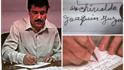 La PGR presentó pruebas de ADN, identificación fisonómica y huellas dactilares con las que corroboró al 100 por ciento la identidad de 'El Chapo'.