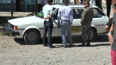 Escena del crimen en Ocotepeque.