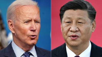 Biden y Xi buscan rebajar las tensiones entre Washington y China por el respaldo de Estados Unidos a Taiwán.