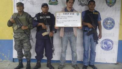 Allan Vásquez es uno de los detenidos por Fusina.