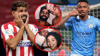 El diario británico The Sun ha publicado unas imágenes los futbolistas Diego Costa y Gabriel Jesús en las que ambos aparecen en una cama junto a la misma mujer.