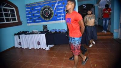 Los detenidos fueron presentados por la FNAMP.