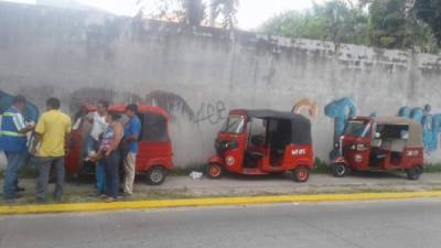 Mototaxis inspeccionados por el IHTT en San Pedro.