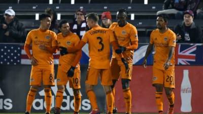 Hondureño Alberth Elis se luce con gol y asistencia en la MLS. Foto Houston Dynamo.