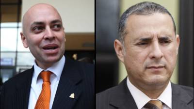 Óscar Fernando Chinchilla y Rigoberto Cuéllar.