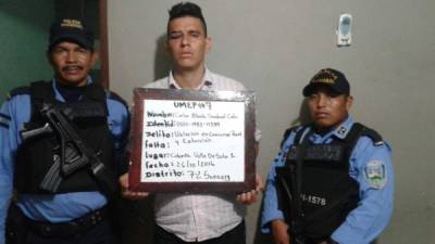 Carlos Alberto Sandoval fue enviado al penal por violación y secuestro.