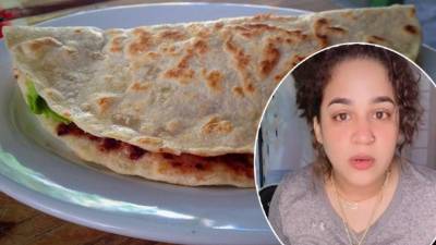 La TikToker aparece como 'La Dorada'.