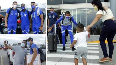 Con mucha algarabía y reconocimiento fueron recibidos los jugadores de la Selección Sub-23 de Honduras, luego de conquistar el boleto para los Juegos Olímpicos de Tokio 2021. Fotos Neptalí Romero