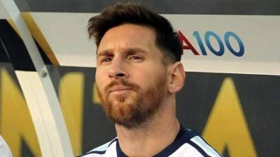 Messi tiene un nuevo look y no lo cambiará.