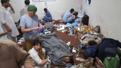 Unas 30 personas fallecieron en un bombardeo estadounidense en un hospital de Médicos sin Fronteras.