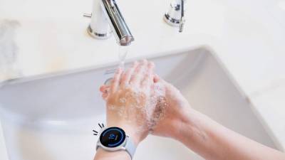 La aplicación Hand Wash incluye una función de alarma para recordarles el lavado de manos.