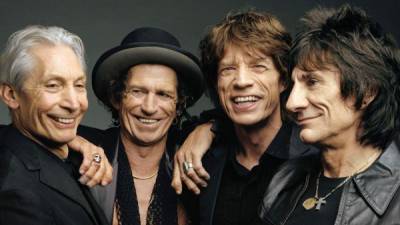 Charlie Watts, Keith Richards, Mick Jagger y Ron Wood conforman la banda británica The Rolling Stones.