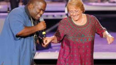 La presidenta chilena, Michelle Bachelet es conocida por sus dotes de bailarina.