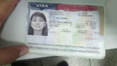 Martha Pamela Ninoska de la Rosa Guzmán de 43 años fue requerida en el aeropuerto Villeda Morales.