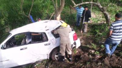 En el accidente, dos personas más resultaron heridas.