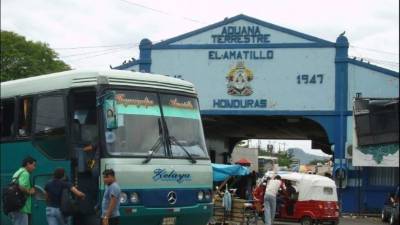 Uno de los puntos a unificar es la Aduana de El Amatillo, que comparte Honduras y El Salvador.