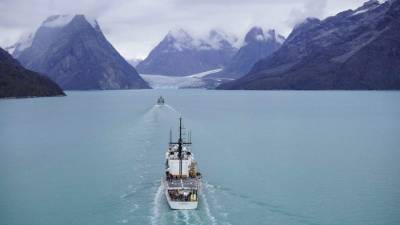 Esta región de Groenlandia nunca antes había registrado lluvias.//