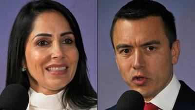 Luisa González y Daniel Noboa se disputará la presidencia de Ecuador en la segunda vuelta del 15 de octubre.