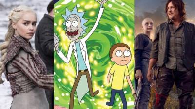 'Juego de Tronos', 'Rick y Morty' y 'The Walking Dead' están en la lista de las series más pirateadas.