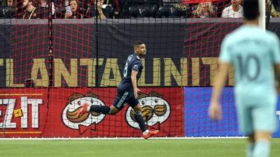 Bryan Acosta marcó su segundo gol en la MLS de los Estados Unidos.