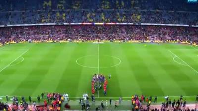 El Real Madrid no quiso, pero el Barcelona tuvo su propio pasillo: lo hizo el cuerpo técnico.