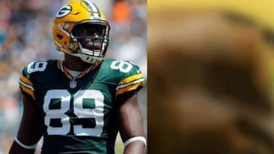 Jared Cook se llevó tremenda sorpresa en su comida.