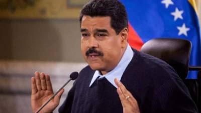Nicolás Maduro, presidente de Venezuela.