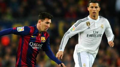 Cristiano Ronaldo y Lionel Messi.