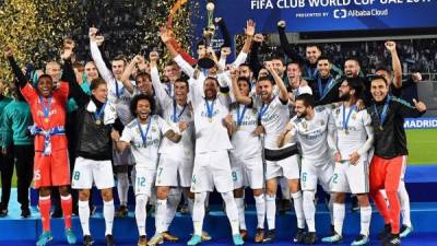 El Real Madrid consquistó recientemente el Mundial de Clubes. Foto EFE