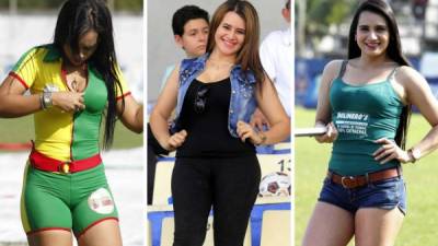 Los partidos de vuelta de las semifinales del Torneo Apertura 2016-2017 de la Liga Nacional estuvieron engalanados por bellas chicas. Mira la galería.